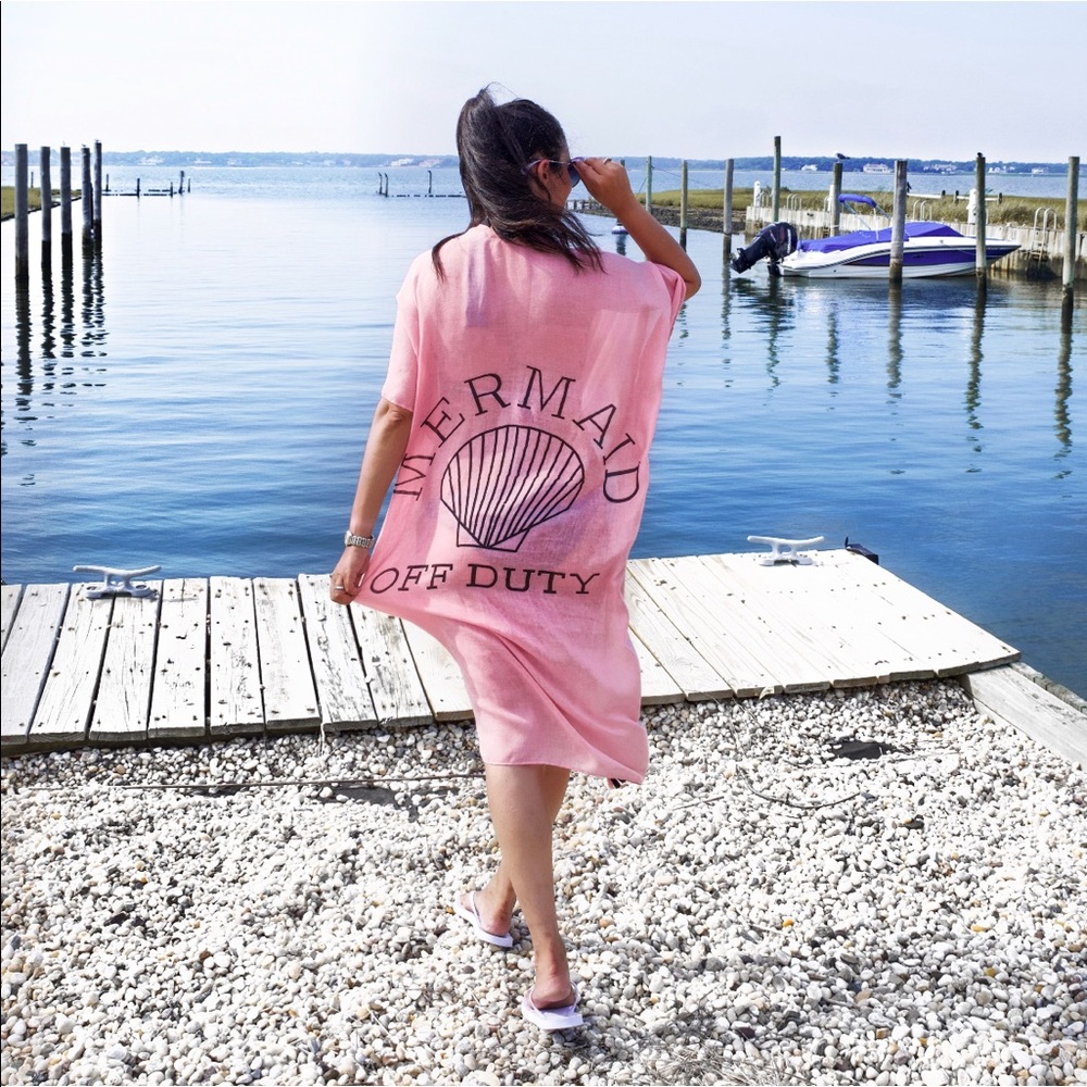 SHOP HELLO FASHION Mermaid Off Duty Shawl/ Coverup